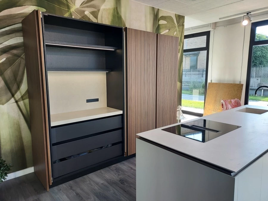 cucina con isola binova bluna wood line imp rovere tabacco 382253 l cucina con isola binova bluna wood line imp rovere tabacco 382253 l